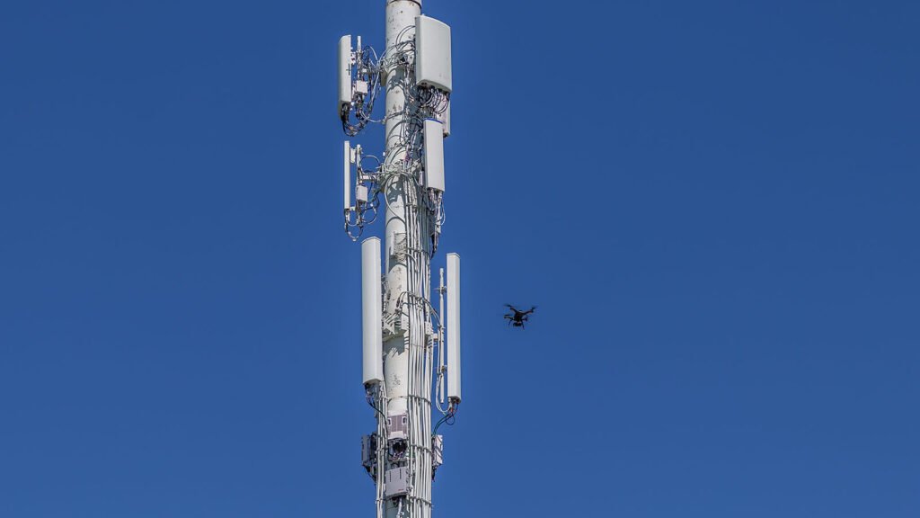 aerial inspection cell tower drone 16x9